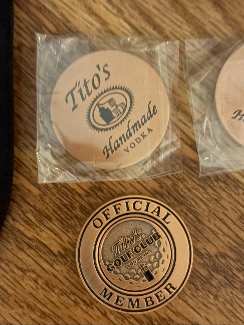 Tito's Handmade Vodka Branded Bandana & Promo Pack - Black & Orange
